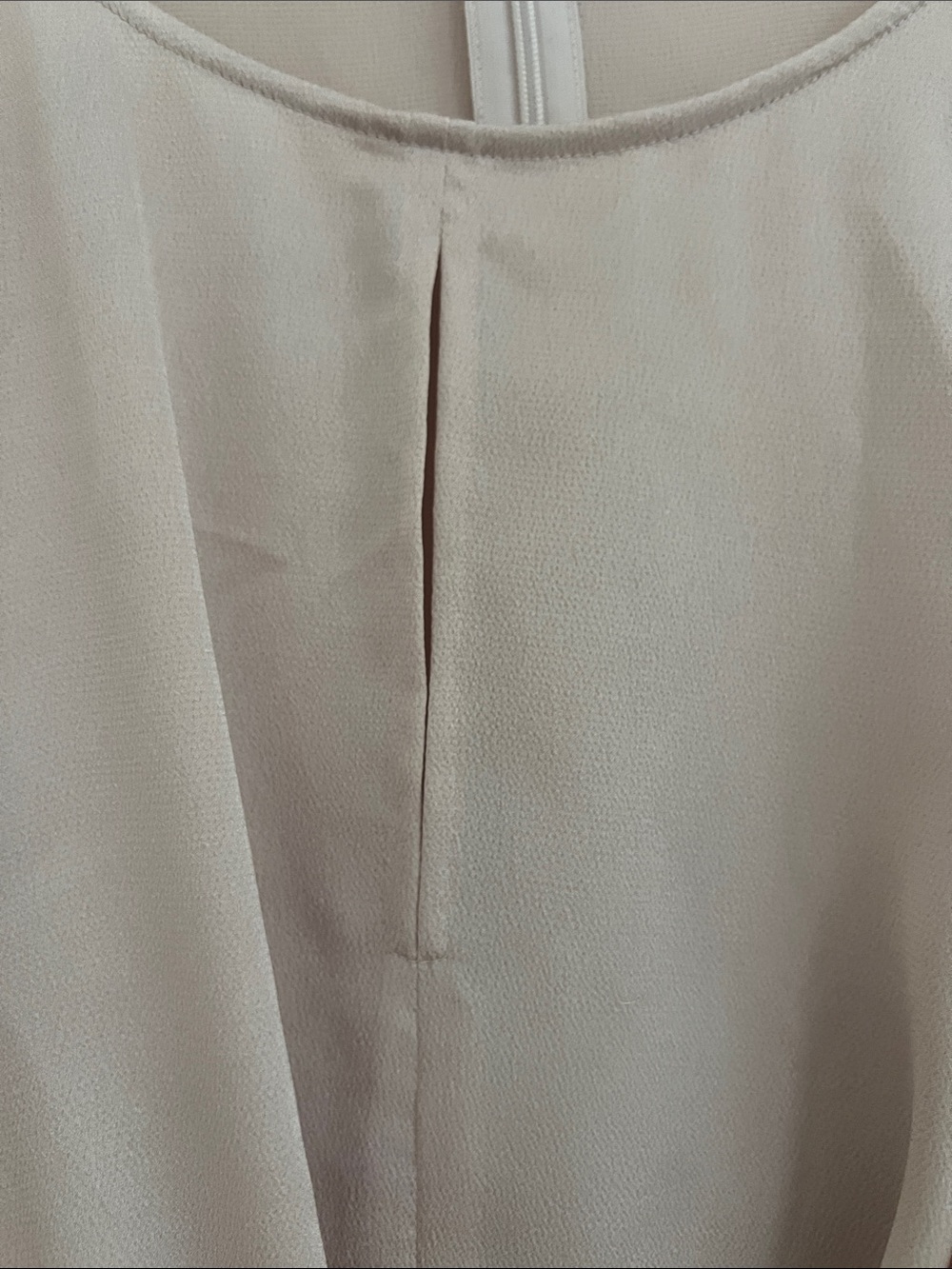 Vince Camuto Dusty Blush Tie-Front Chiffon Blouse - Picture 5 of 7